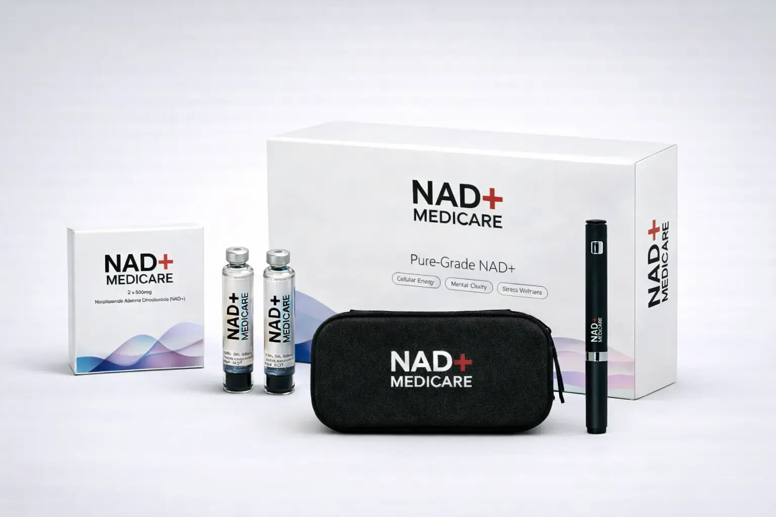 NAD+ PEN KIT (2x 500mg) Cartridges