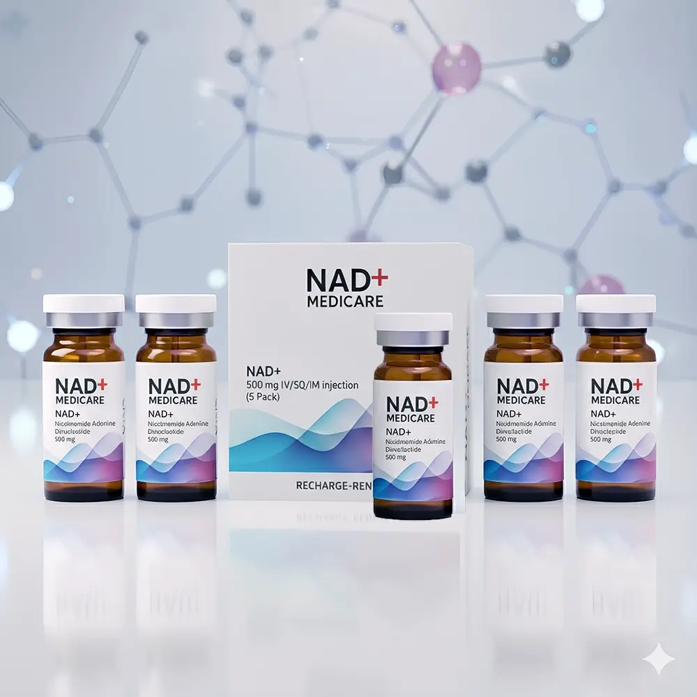 NAD+ IV/SQ/IM 500mg
