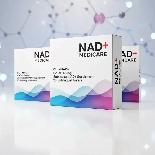 100mg Sublingual NAD+ Supplement (3 Tins x 30 Wafers)