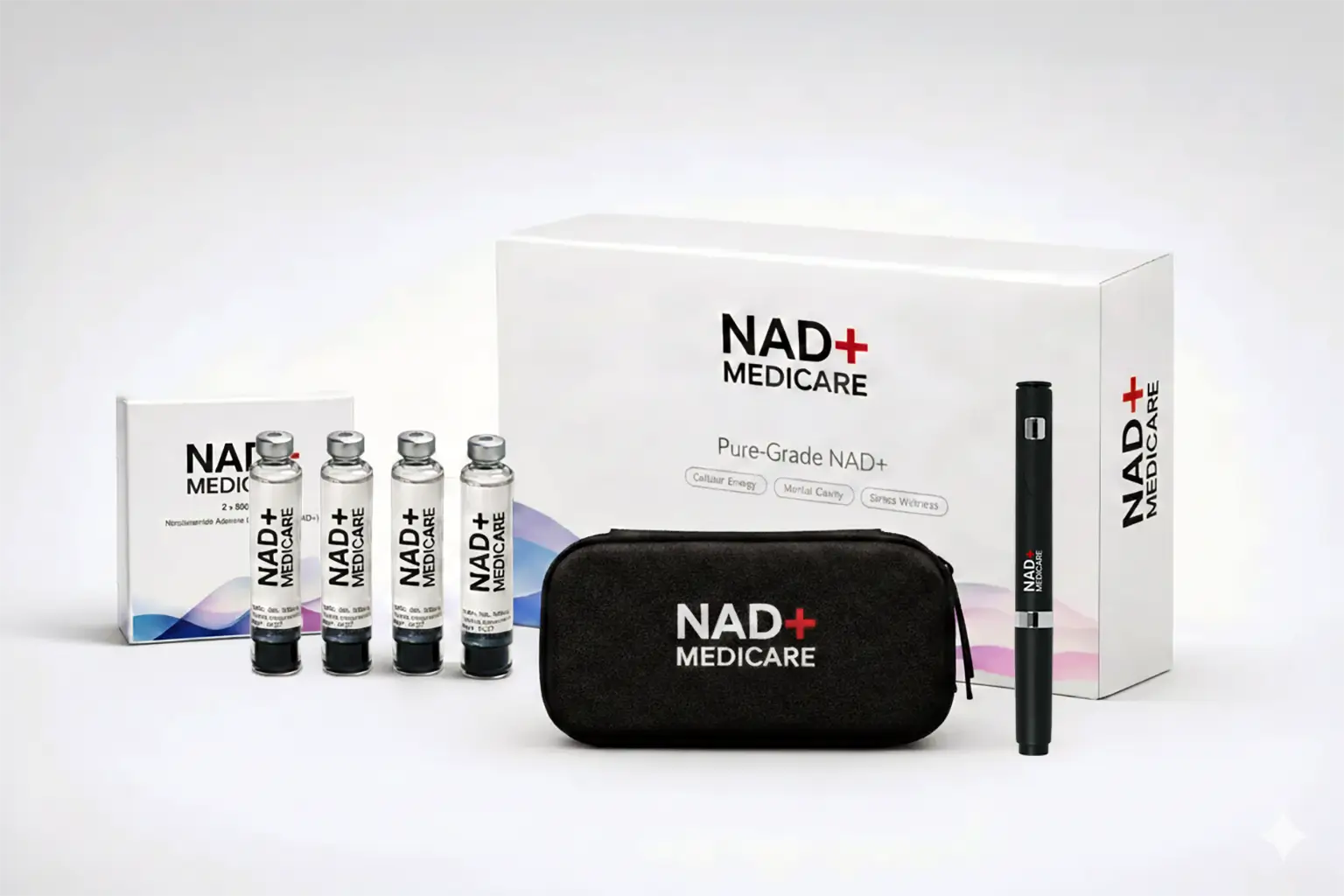 NAD+ PEN KIT (4x 500mg) Cartridges